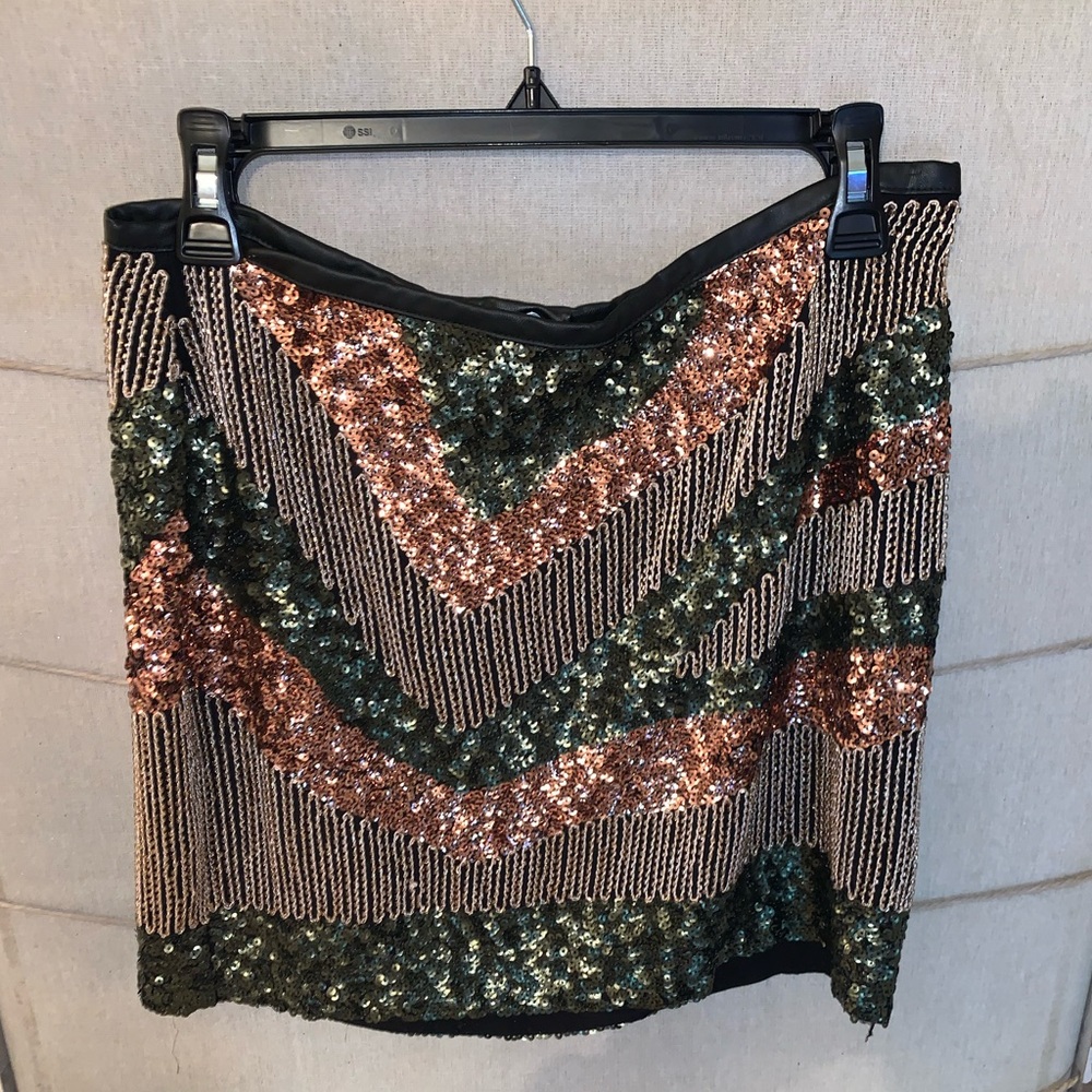 H&M Sequin Skirt - Sz 10